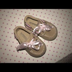 Baby girl sperrys.